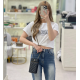 YL [ Pre-owned ] Chanel Phone bag with chain ( Black / Ghw )