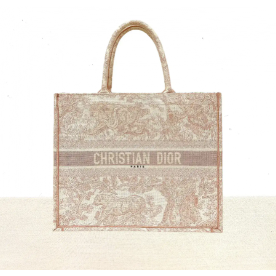 YL [ Pre-owned ] Dior Book Tote large size ( Pink )