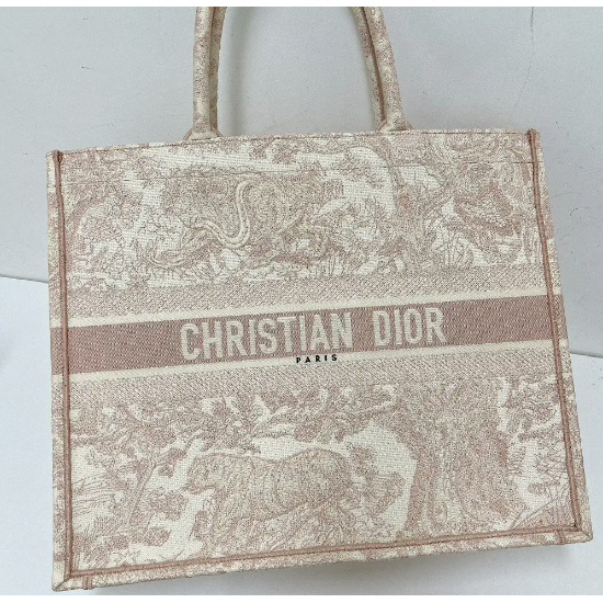 YL [ Pre-owned ] Dior Book Tote large size ( Pink )