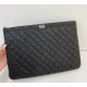 YL [ Pre-owned ] Chanel Boy clutch - Black / phw