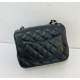 YL [ Pre-owned ] Chanel mini square 17cm ( Black / ghw )